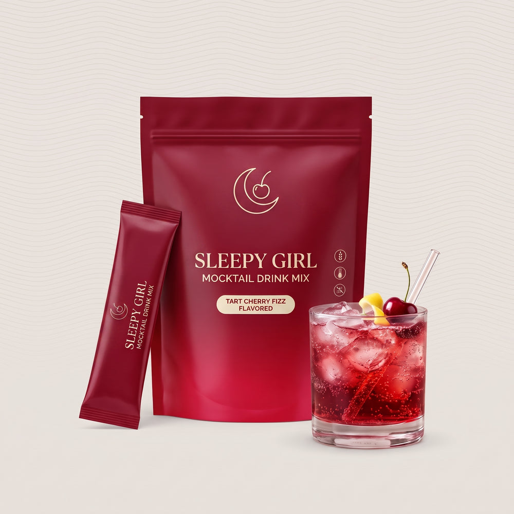 Sleepy Time Mocktail — Tart Cherry Fizz — image 2