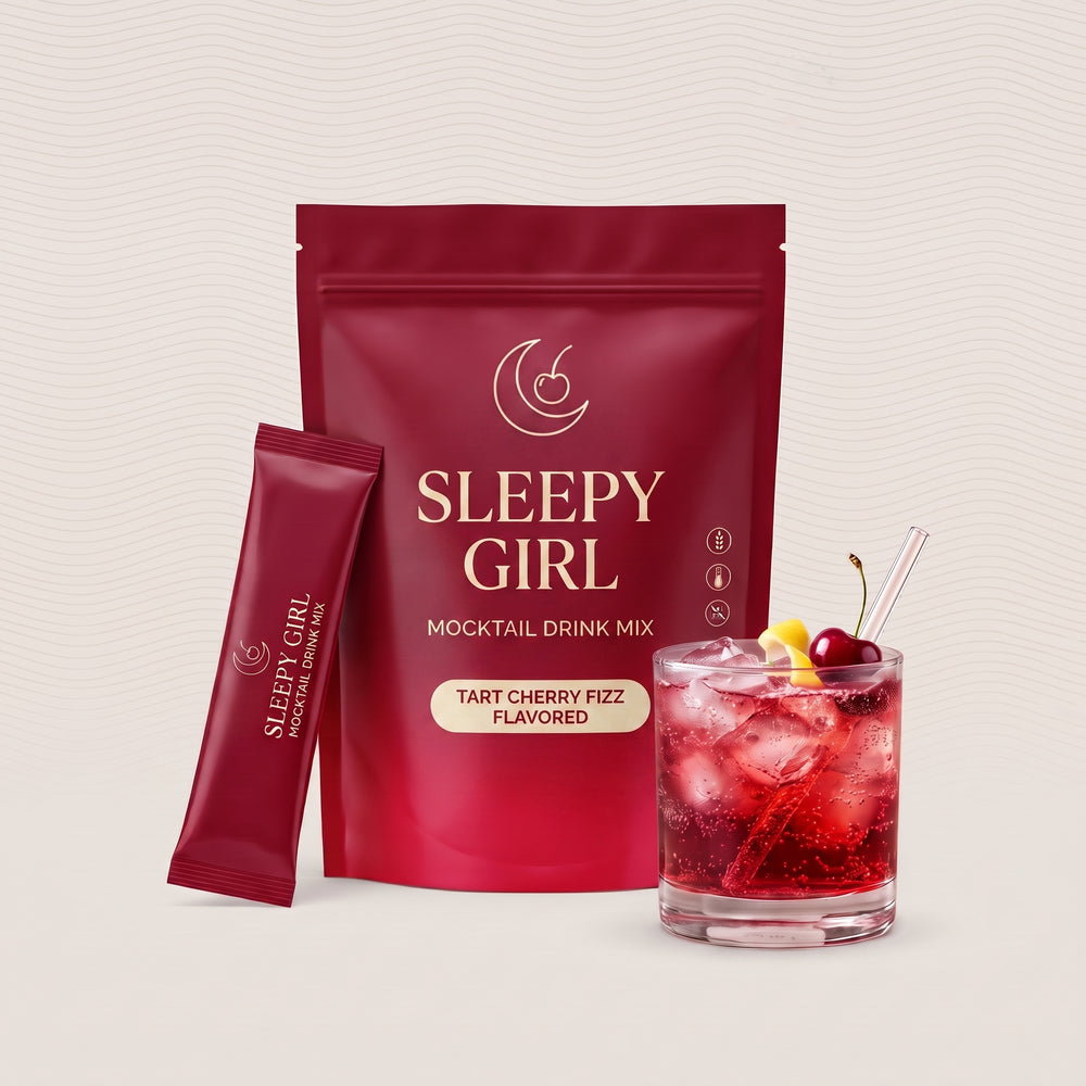 Sleepy Time Mocktail — Tart Cherry Fizz — image 1