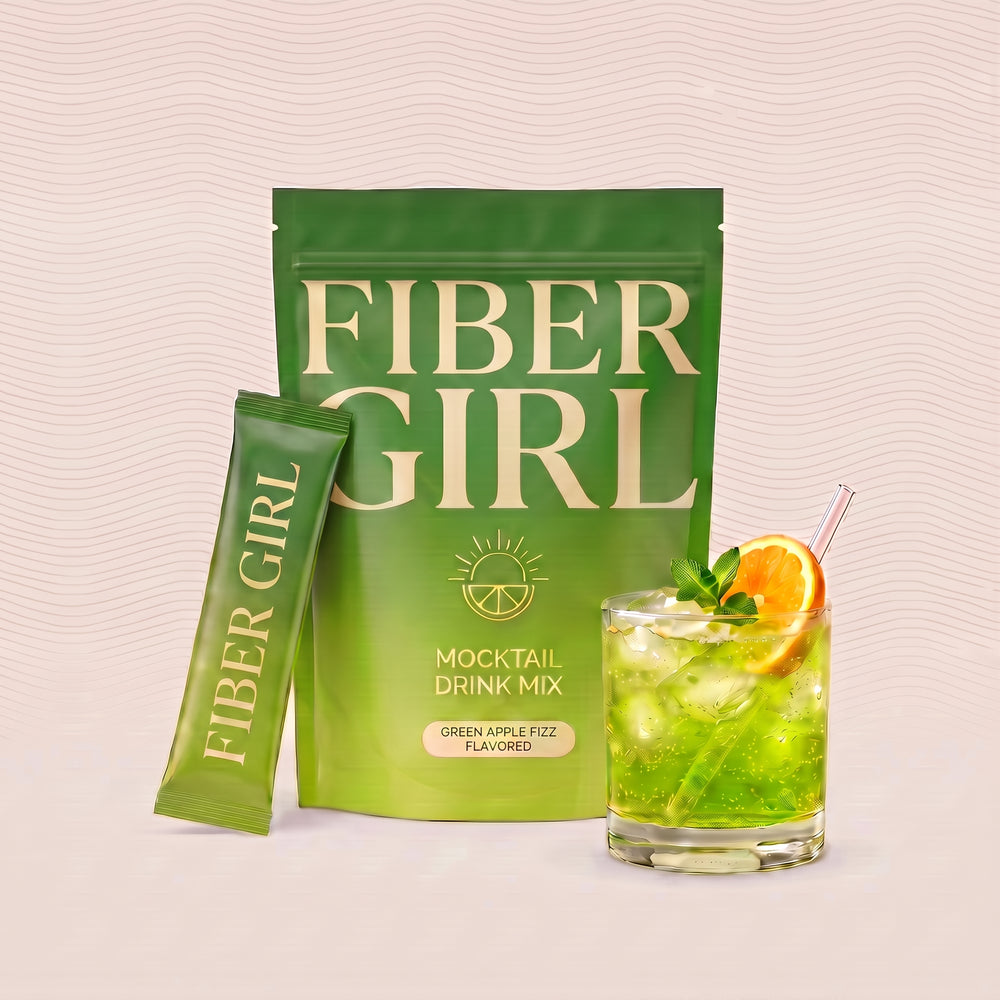 Fiber Girl Mocktail — Green Apple Fizz — image 1