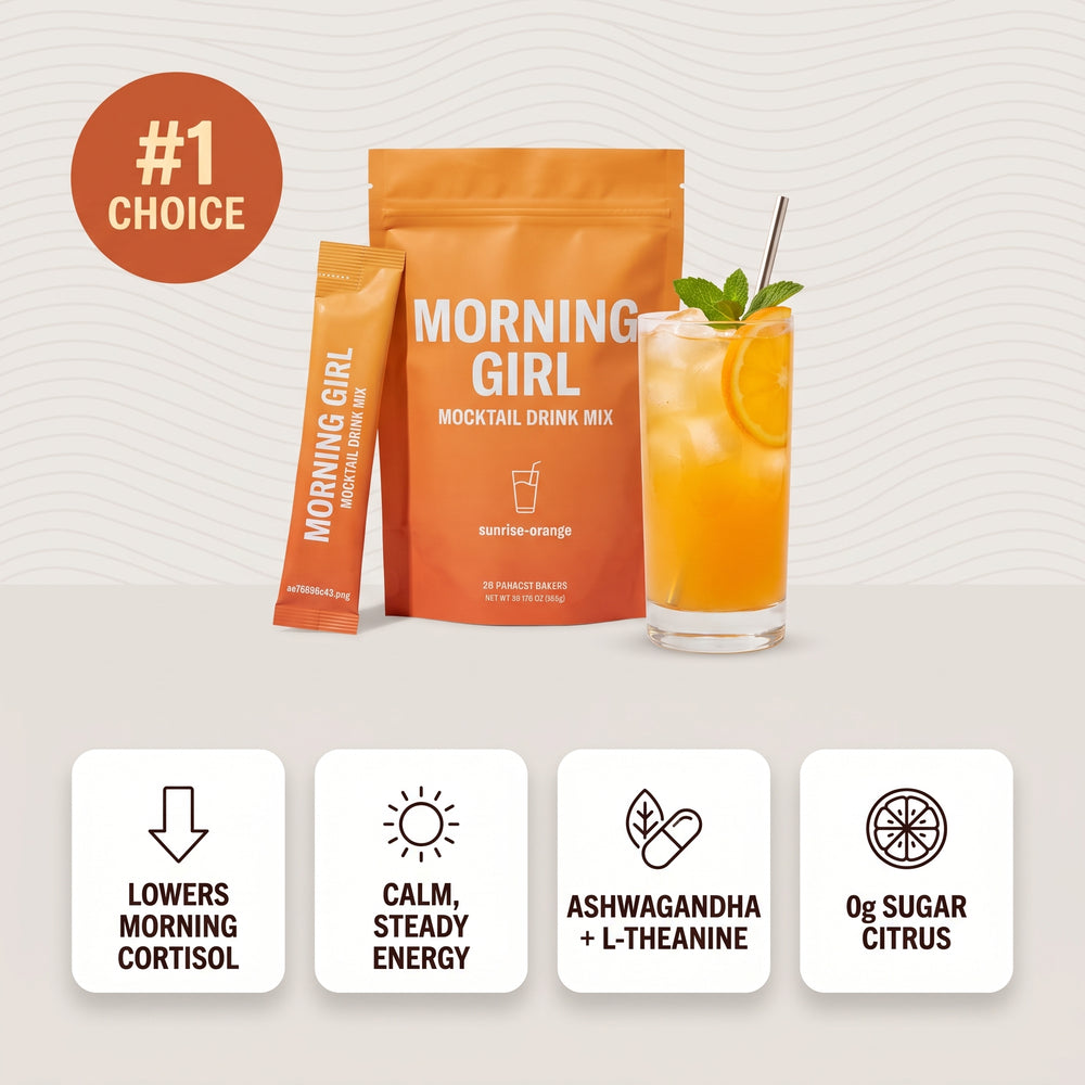 Morning Girl Mocktail — Citrus Sunrise Fizz — image 2