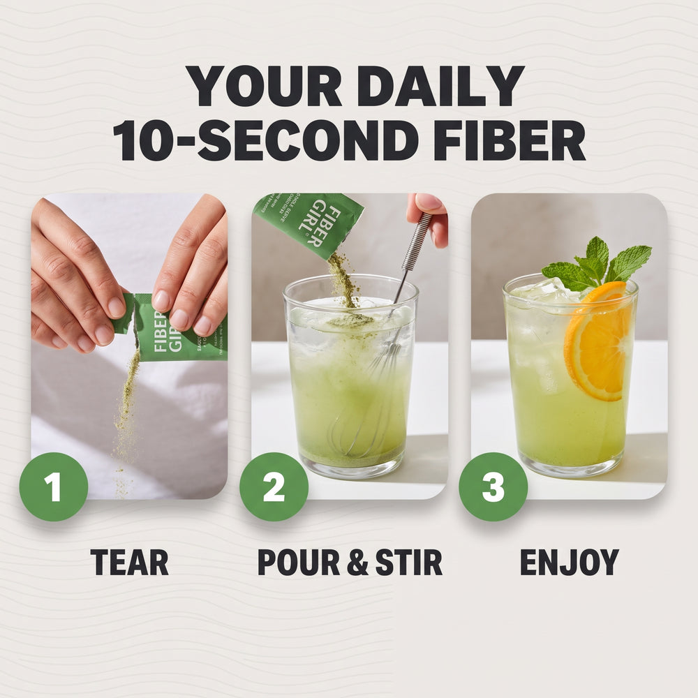 Fiber Girl Mocktail — Green Apple Fizz — image 6